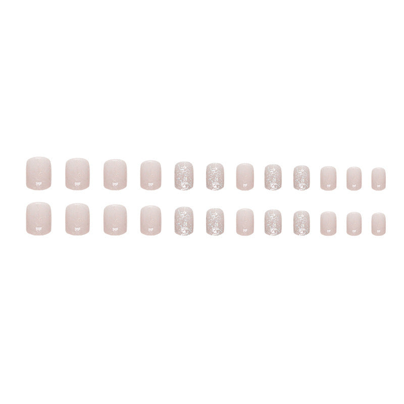 1Sparkling Glitter Nail Tip Set Miroken