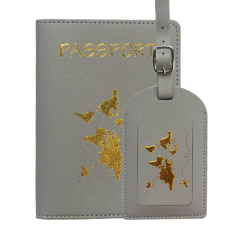 1Women's Passport Holder and Luggage Tag Set Miroken