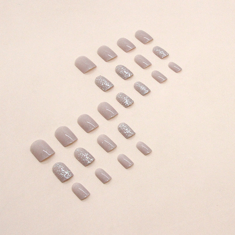 1Sparkling Glitter Nail Tip Set Miroken
