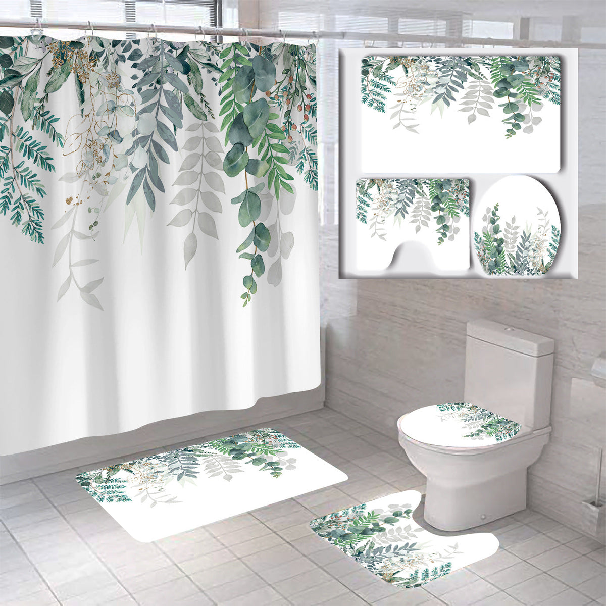 1Home Decor Bath Set Miroken