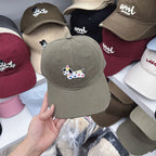 1Women's Cute Embroidered Dog-Themed Baseball Cap Miroken
