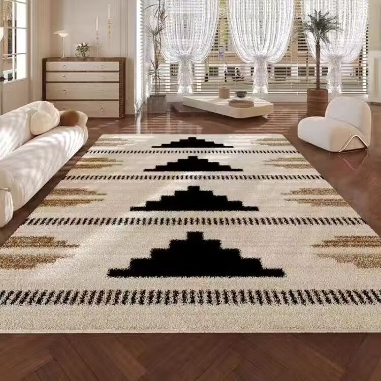 1Bohemian Style Area Rug Miroken