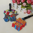 1Unisex Playful Quote Luggage Tag Miroken