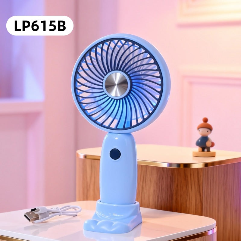 1Portable USB Hand Fan with Playful Bear Design Miroken