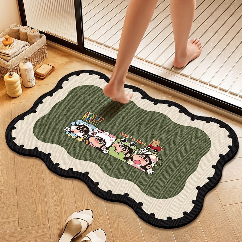 1Soft Absorbent Bath Rug Miroken
