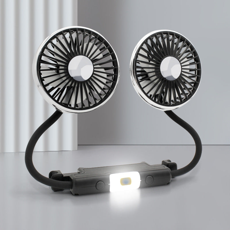 1Portable Dual-Head Car Ventilation Fan Miroken