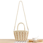 1Hand-knotted basket bag with practical carrying handles Miroken