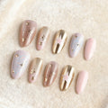 1Star-Embellished Press-On Nail Set Miroken