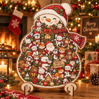 Christmas Wooden Tabletop Decor Collection