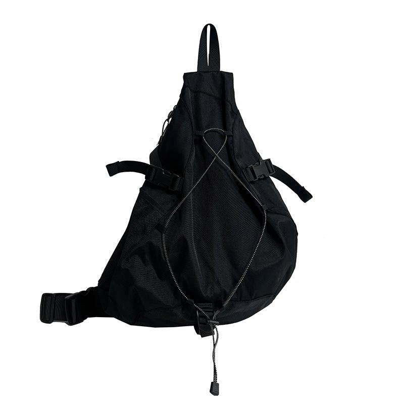 1Sporty sling backpack with adjustable straps and practical organizer Miroken