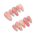 1Elegant Gradient Press-On Nails Miroken
