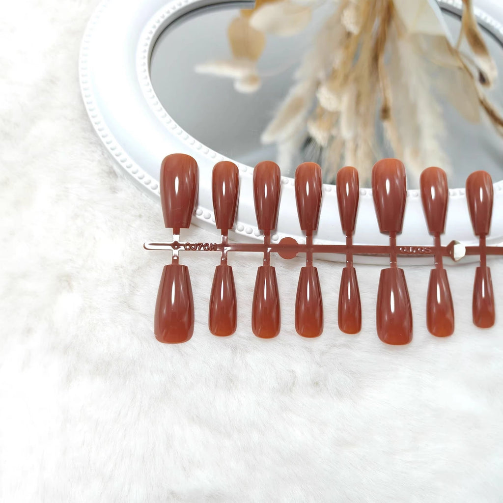 1Artificial Nails in Elegant Drop Design Miroken 1787298957