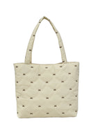1WoQuilted Utility Tote Bag Miroken