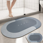 1Stylish Water-Resistant Bath Mat Miroken