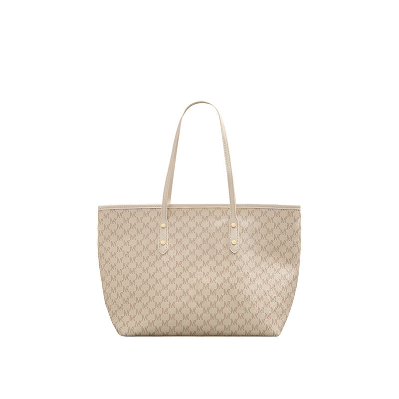 1Elegant Symbol-Patterned Tote Bag Miroken
