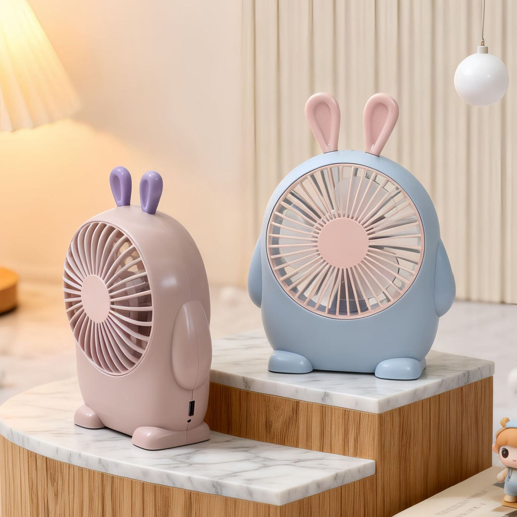 1Portable Mini Fan with Cryptic Animal Design Miroken