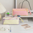 1Durable Double-Zippered Pencil Pouch Miroken