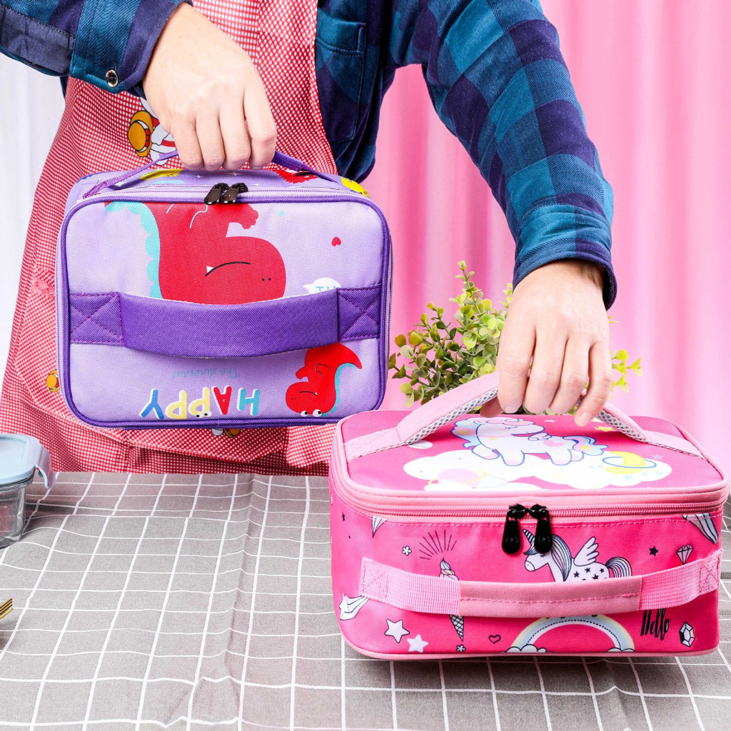 1Cartoon-Themed Insulated Lunch Bag Miroken