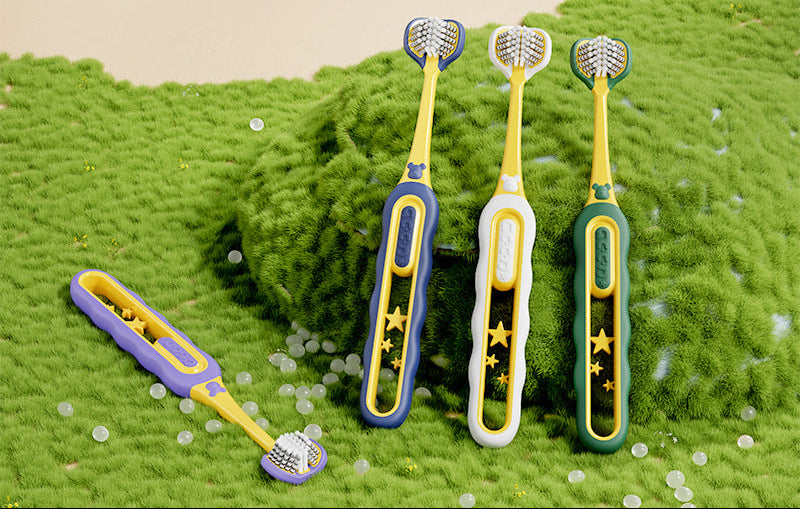 1Three-Sided Toothbrush Set Miroken