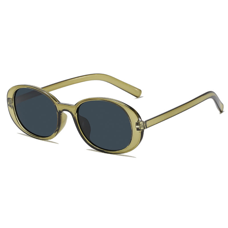 1Retro-Inspired Oval Frame Sunglasses Miroken