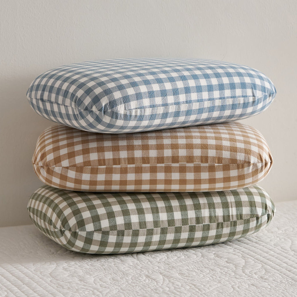 1Comfort Pillow with Checked Design Miroken