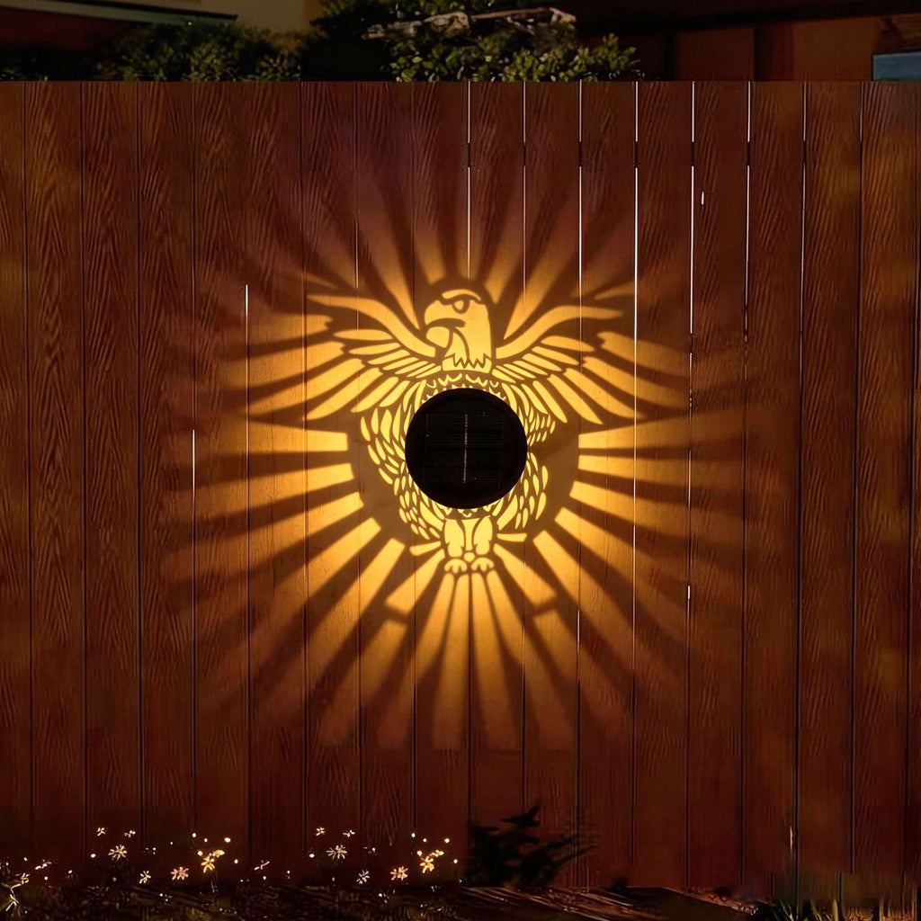 1Ornate Filigree Solar Projection Table And Pathway Light Miroken