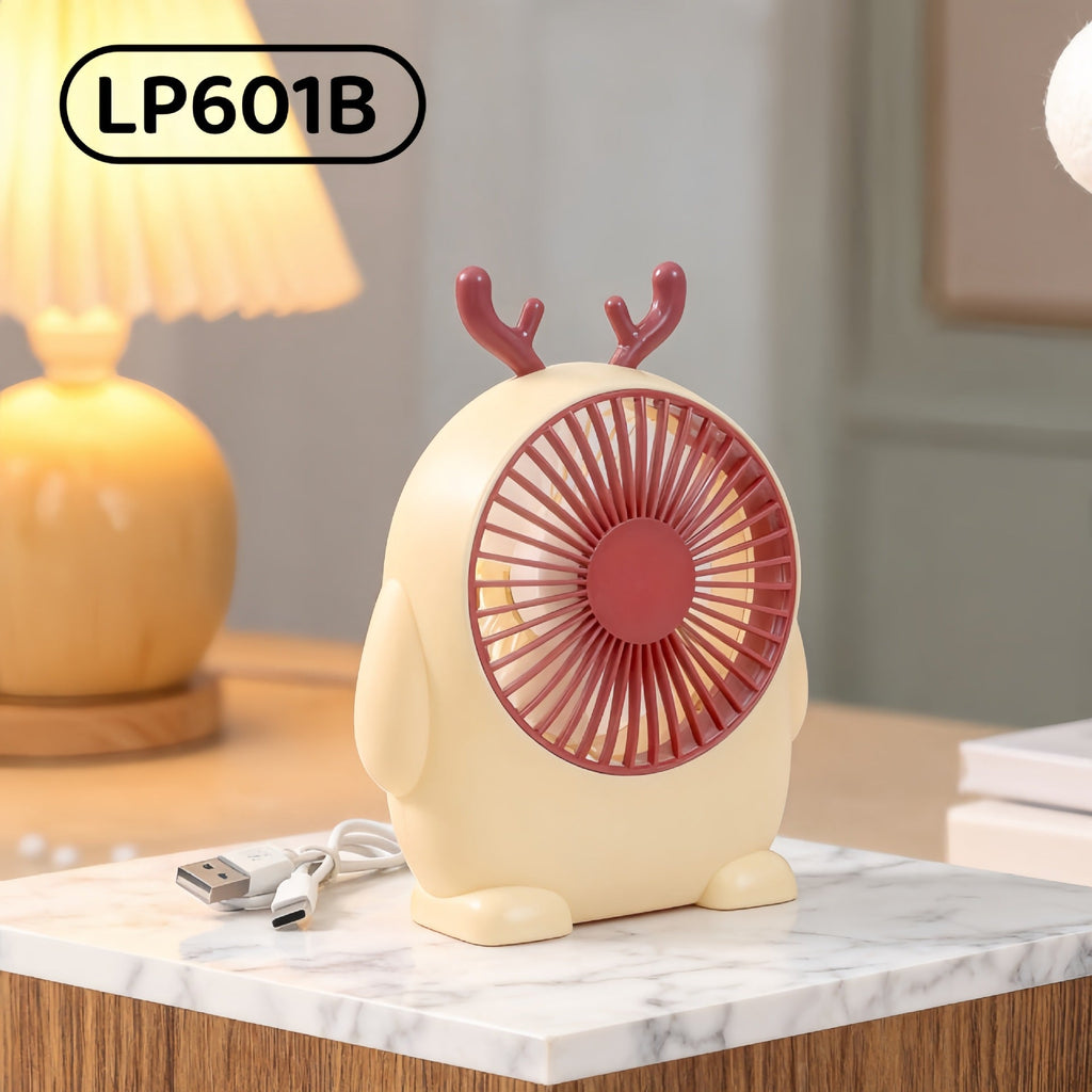 1Portable Mini Fan with Cryptic Animal Design Miroken