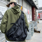 1Sporty sling backpack with adjustable straps and practical organizer Miroken