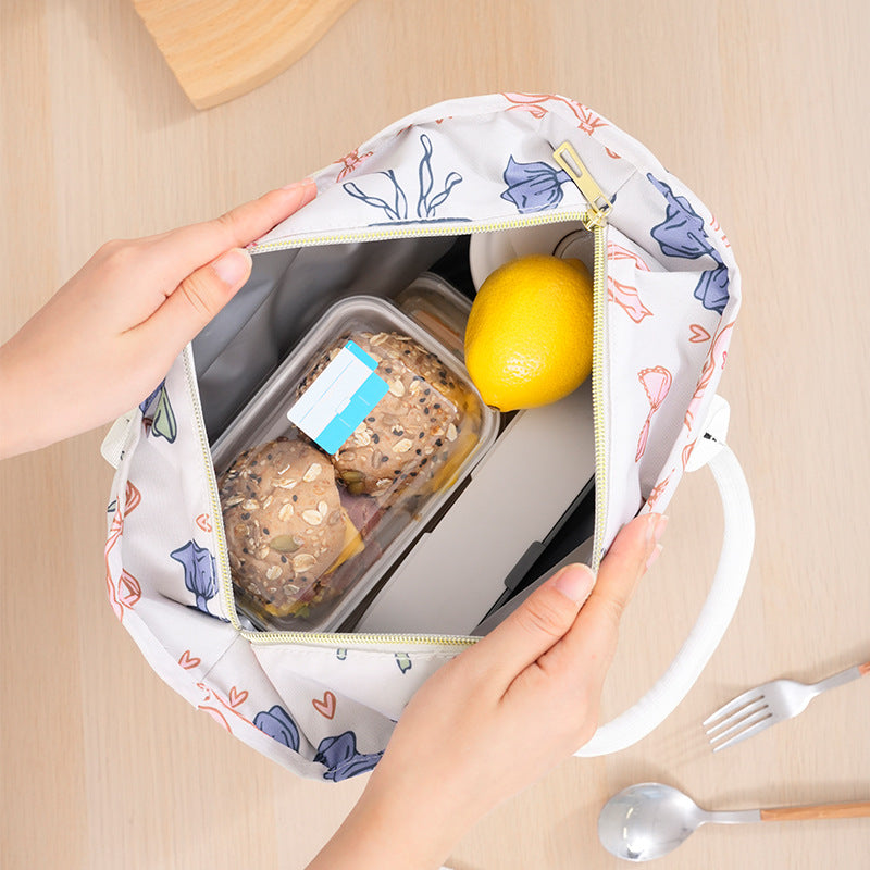 1Multi-Pocket Insulated Lunch Tote Miroken