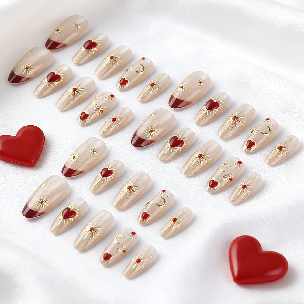 1Artistic 3D Embellished Press-On Nails Miroken