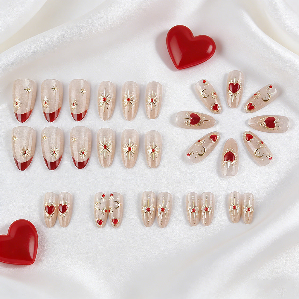 1Artistic 3D Embellished Press-On Nails Miroken