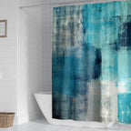 1Scenic Beach-Themed Shower Curtain Miroken