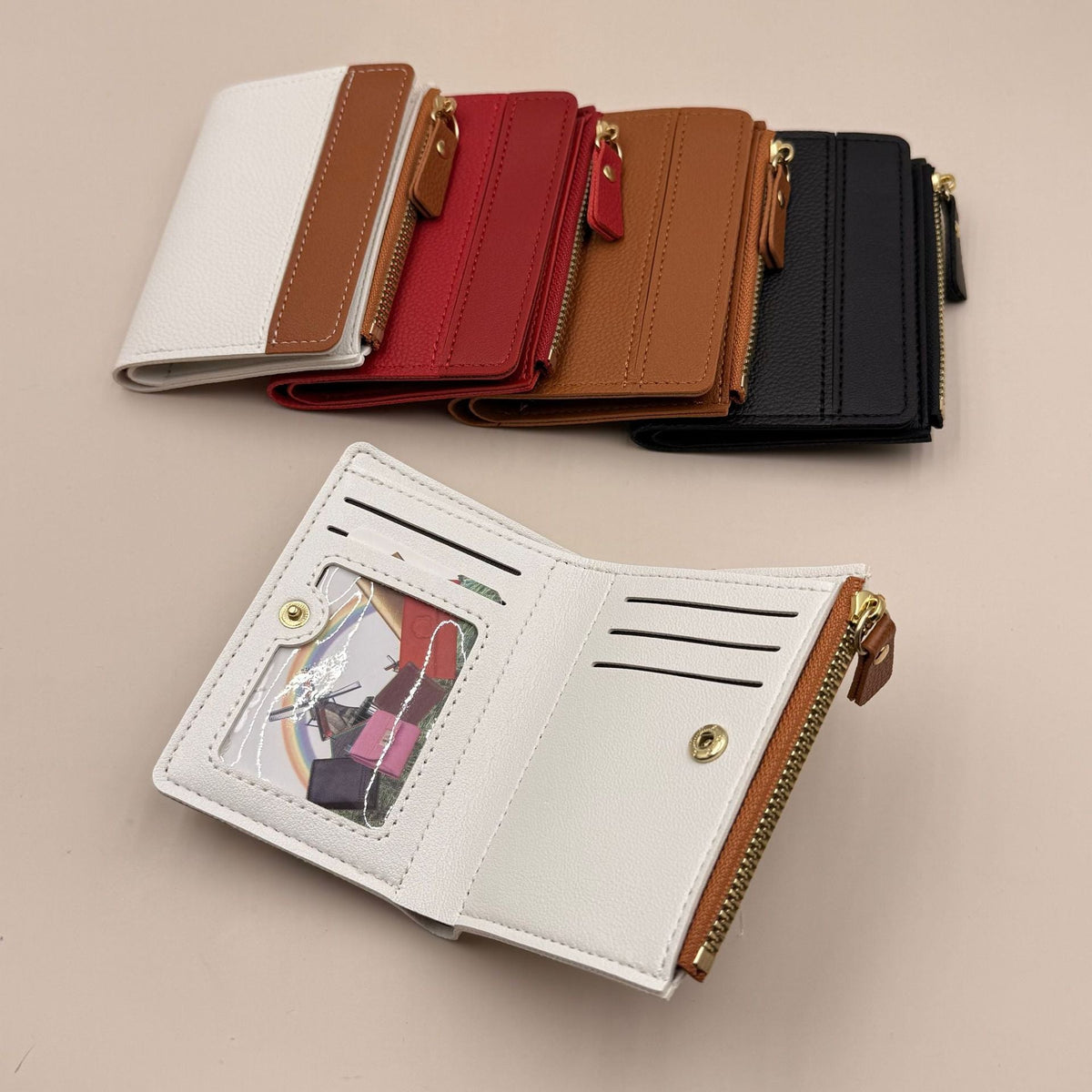 1Multifunctional Leather Wallet Organizer