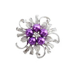 1Glamorous brooch with pearl set Miroken