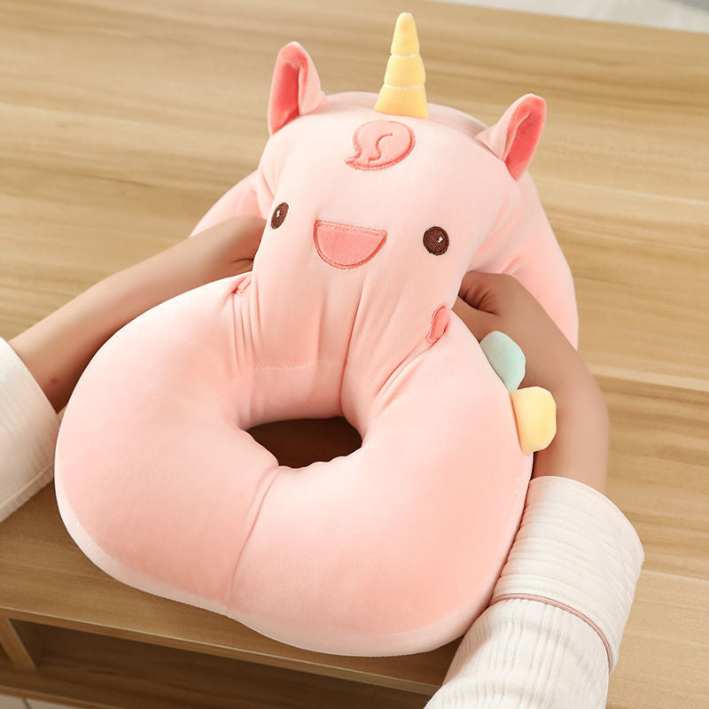 1ergonomic neck support pillow with animal ears Miroken