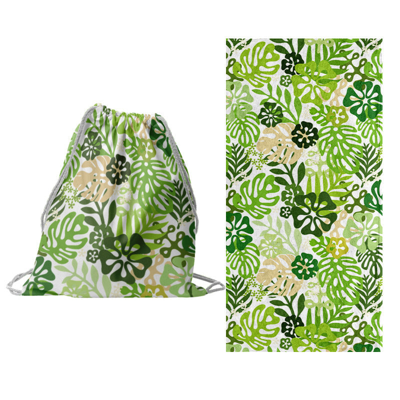 1Multifunctional beach set with tote bag and towel Miroken