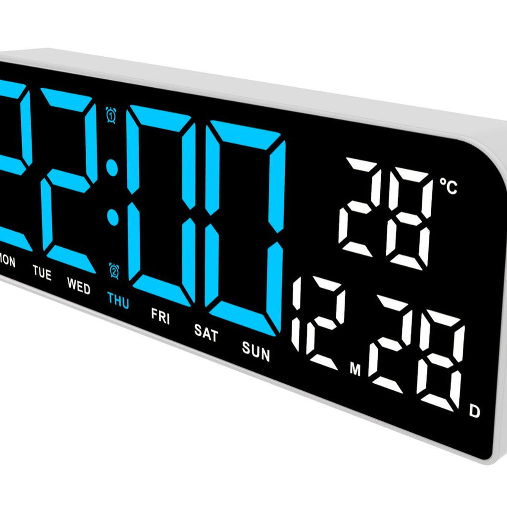 1Digital Multifunctional Alarm Clock with Temperature Display Miroken