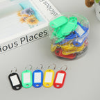 1Unisex Labels Keychain with Writable Area Miroken