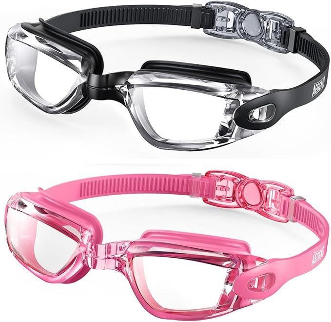 1Swim goggles with adjustable head strap and anti-fog technology Miroken
