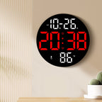 1Digital wall clock with temperature and hygrometer function Miroken