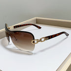 1Unisex Chic Shield Sunglasses Miroken