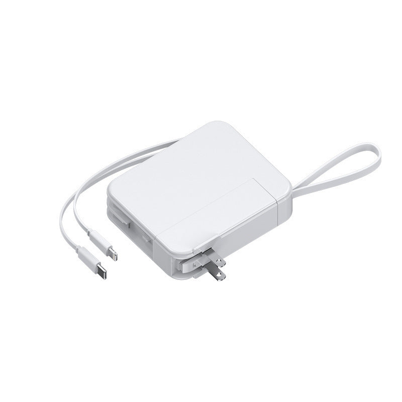 1Portable power bank with retractable charging cable and digital display Miroken