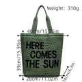 1Tote bag with creative lettering Miroken