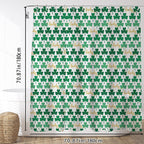 1Decorative Shower Curtain Miroken