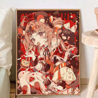 1Whimsical Anime-Inspired Canvas Art Print Miroken