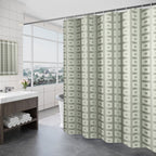 1Women's Modern Geometric Shower Curtain Miroken