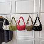 1WoVintage Polka Dot Crossbody Handbag Miroken
