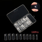 1Clear Press-On Nail Tips Miroken