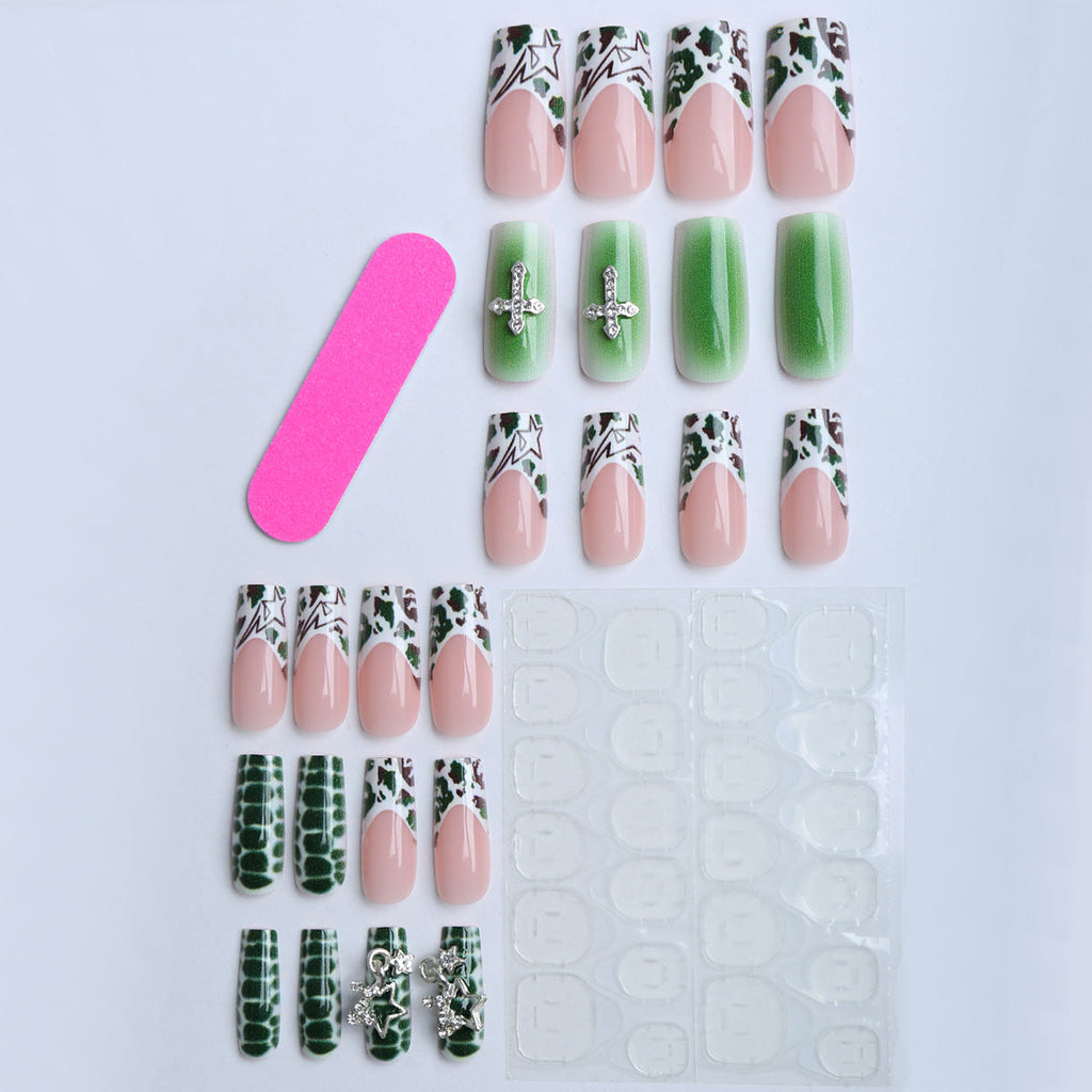 1Artificial nails with striking design Miroken