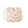 1Quilted Floral Drawstring Bag Miroken